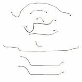Complete Brake Line Kit for 70 Chevy Malibu w/ Manual disc brakes