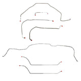 Complete Brake Line Kit for 71-72 Chevy Malibu w/ Power disc brakes