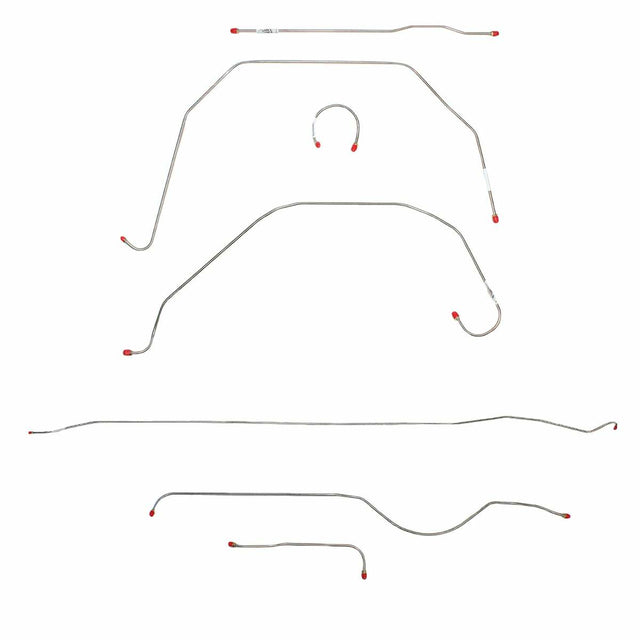 Complete Brake Line Kit for 1947-1950 - GM Series 1 1/2-ton Truck ABS 2WD short bed stainless steel