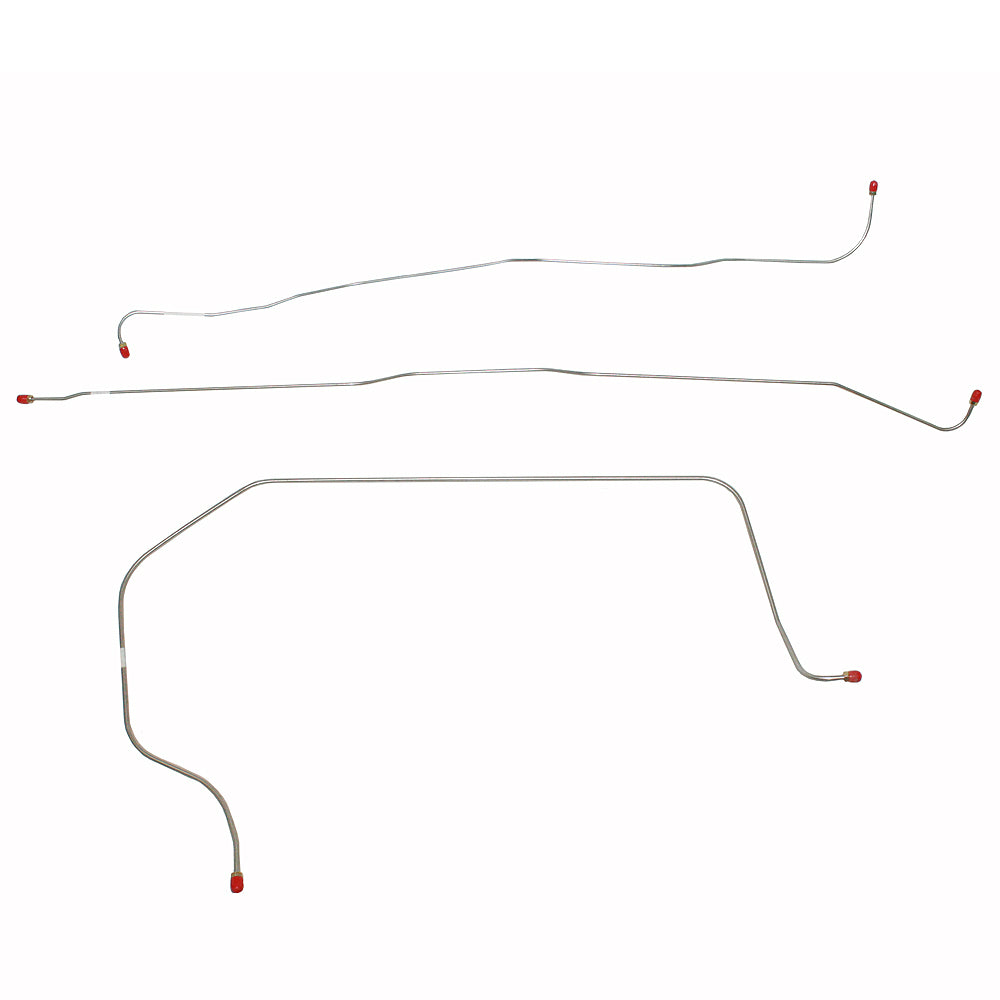 Complete Brake Line Kit for 1955-1956 Chevy 3200 long bed stainless steel