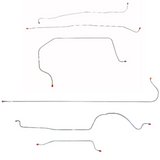 Complete Brake Line Kit for 1955-1956 Chevy 3200 ABS long bed stainless steel