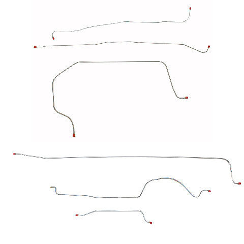 GM Complete Brake Line Kit; Fine Lines-CBK0313SS