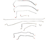 Complete Brake Line Kit for 1987-1991 Chevy R3500 stainless steel