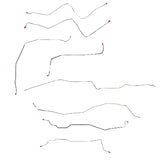 Chevy Complete Brake Line Kit; Fine Lines-CBK0337SS