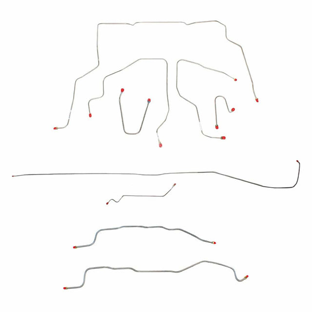 Complete Brake Line Kit for 1995-1999 Chevy Tahoe ABS 4WD stainless steel
