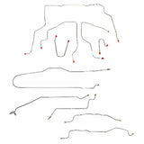 Complete Brake Line Kit for 1995-1999 Chevy K1500 Suburban stainless steel
