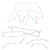 Replacement Line for 1995-1998 GM 1500 Truck, , Ext. Cab w/, non-Dually Axle 4WD short bed