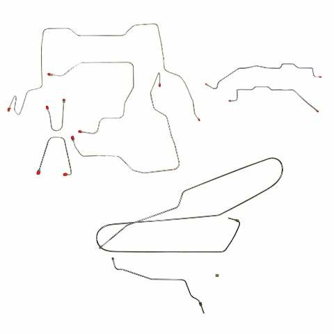 95-00 GM 2500/3500 Truck 4WD, Reg. Cab/Long Bed, non-Dually Axle CBK0346SS