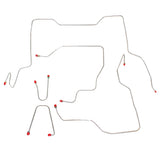 Brake Line Kit for 1995-2000 Chevy Silverado 2500/3500 Complete Brake Lien Kit Ext Cab SRW 4WD short bed