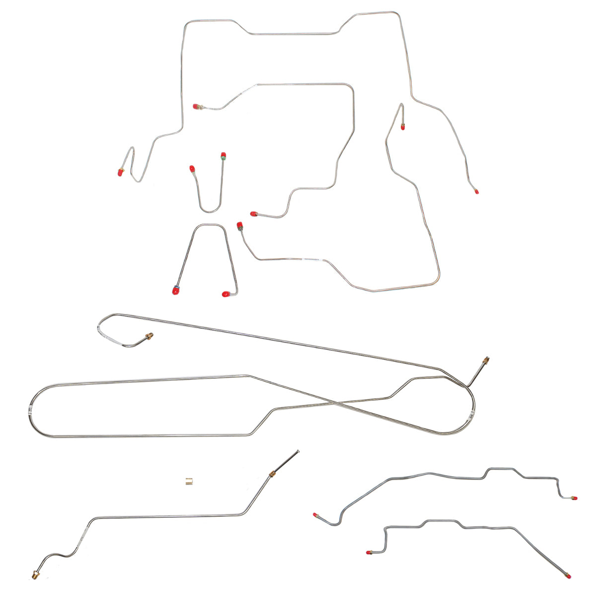 Brake Line Kit for 1995-2000 Chevy Silverado 2500/3500 Complete Brake Lien Kit Ext Cab SRW 4WD short bed