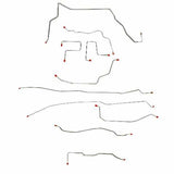 Complete Brake Line Kit for 2001-2004 GM Sonoma/Jimmy, ZR2 models, ; 4WD