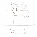 Replacement Line for 1971-1972 Chevy C10 / GM C1500, , Standard Brakes 2WD long bed