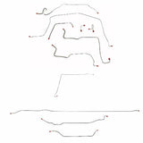 Replacement Line for 1971-1972 Chevy C10 / GM C1500, , Standard Brakes 2WD short bed