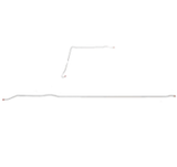 Replacement Line for 1971-1972 Chevy C10 / GM C1500, , Standard Brakes 2WD short bed