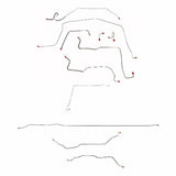 Replacement Line for 1971-1972 Chevy C10 / GM C1500, , Standard Brakes 2WD short bed