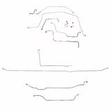 Replacement Line for 1971-1972 Chevy C10 / GM C1500, , Power Brakes 2WD long bed