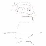 Replacement Line for 1971-1972 Chevy C10 / GM C1500, , Power Brakes 2WD short bed