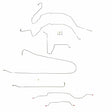 Brake Line for 1963-1966 Chevy C10 Power Disc ABS 2WD disc brakes stainless steel