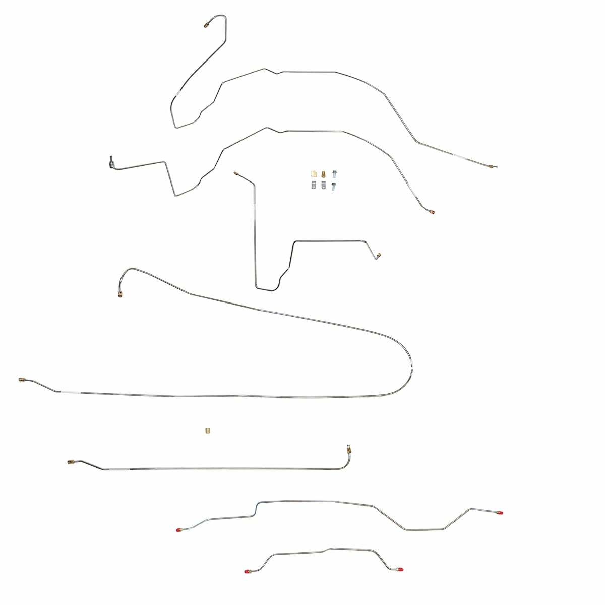 Brake Line for 1963-1966 Chevy C10 Power Disc ABS 2WD disc brakes stainless steel