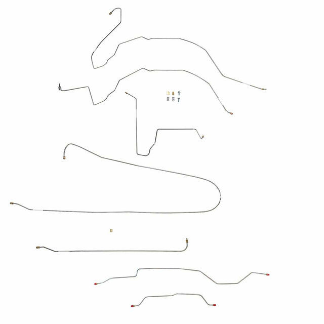 Brake Line for 1963-1966 Chevy C10 Power Disc ABS 2WD disc brakes stainless steel