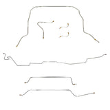 Chevy Complete Brake Line Kit; Fine Lines-CBK0391SS