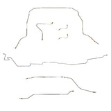 Chevy Complete Brake Line Kit; Fine Lines-CBK0392SS