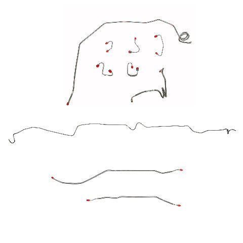 Complete Brake Line Kit for Chevy