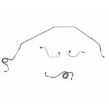 Complete Brake Line Kit for 1971-1973 Chevy Nova stainless steel