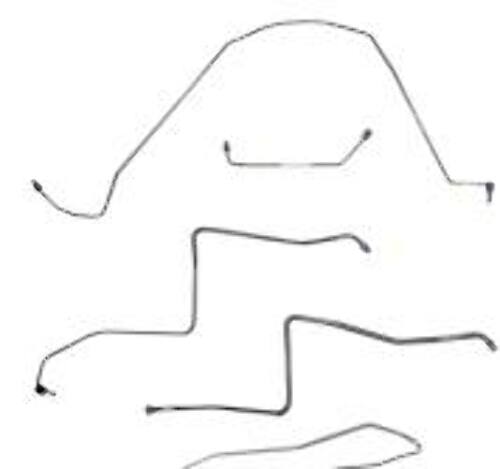Brake Line Kit for 1967 Buick Skylark / GS w/Power Drum, Convertible Complete Brake