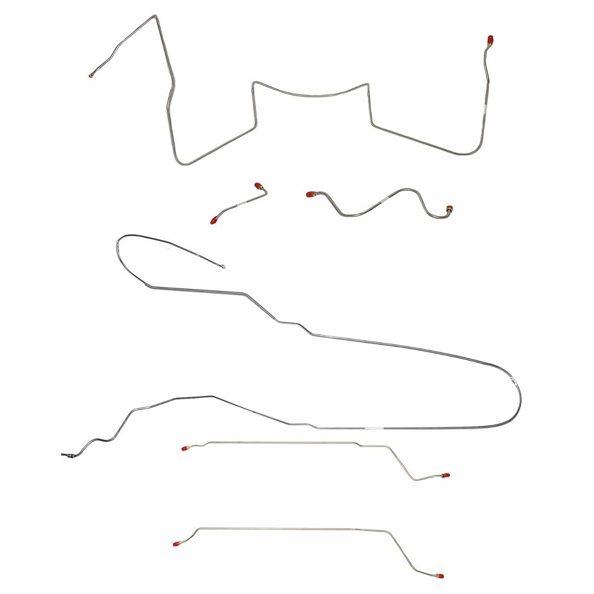 Brake Line for 1964-1965 LeMans/GTO w/Manual Drum, Convertible Complete ABS stainless steel