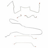 Brake Line for 1964-1965 LeMans/GTO w/Manual Drum, Convertible Complete ABS stainless steel
