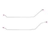 Pontiac Convertible Complete Brake Line Kit; Fine Lines-CBK0446SS