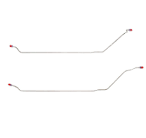 Pontiac Convertible Complete Brake Line Kit; Fine Lines-CBK0450SS