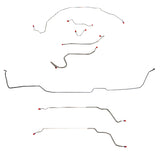 Buick, Pontiac, Oldsmobile w/ Hardtop Complete Brake Line Kit; CBK0479SS
