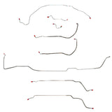 Buick, Pontiac, Oldsmobile w/ Hardtop Complete Brake Line Kit; CBK0481SS