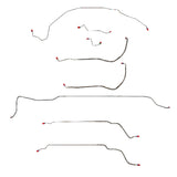 Buick, Pontiac, Oldsmobile Convertible Complete Brake Line Kit; CBK0482SS