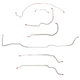 Buick, Pontiac, Oldsmobile w/ Hardtop Complete Brake Line Kit; CBK0483SS