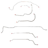 Buick, Pontiac, Oldsmobile Convertible Complete Brake Line Kit; CBK0484SS