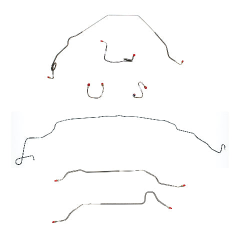 Complete Brake Line Kit for Pontiac