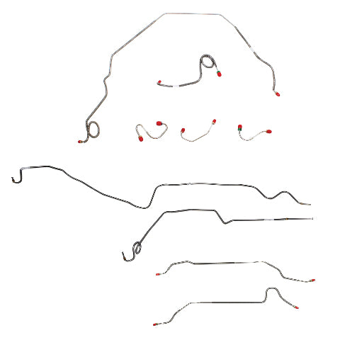 Complete Brake Line Kit for Pontiac