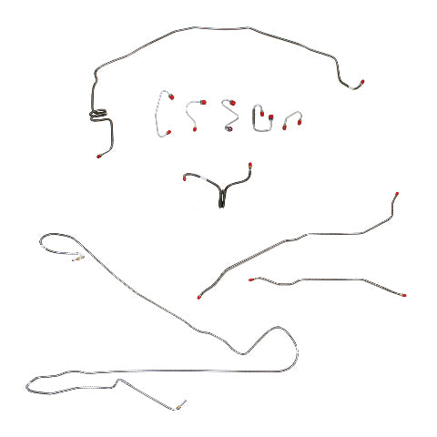 Complete Brake Line Kit for Pontiac
