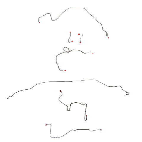 Complete Brake Line Kit for Pontiac