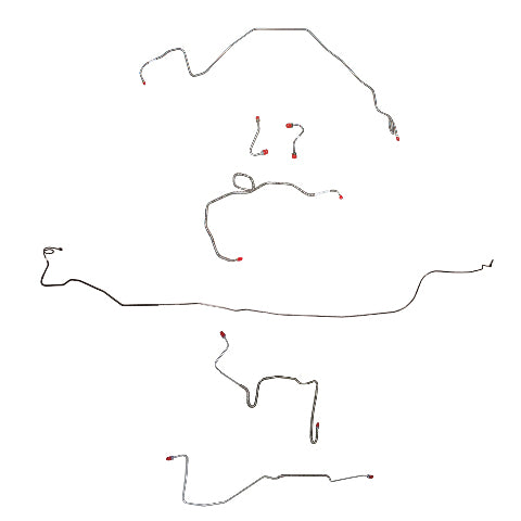 Complete Brake Line Kit for Pontiac