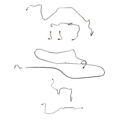 Complete Brake Line Kit for Pontiac