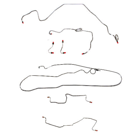 Complete Brake Line Kit for Pontiac