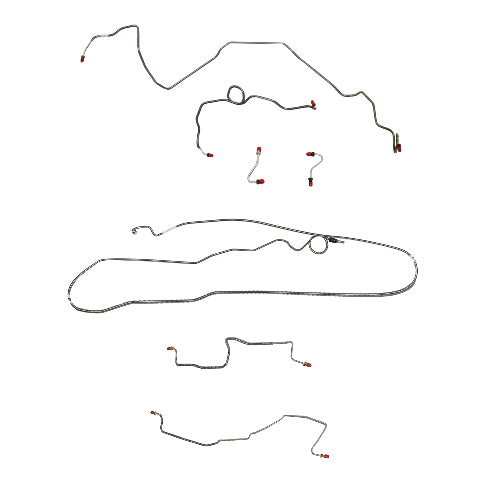 Complete Brake Line Kit for Pontiac
