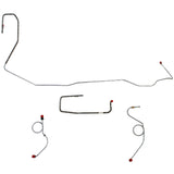 Complete Brake Line Kit for 1970-1971 Plymouth Barracuda stainless steel