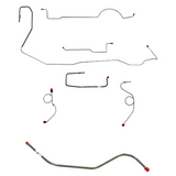 Complete Brake Line Kit for 1970-1971 Plymouth Barracuda stainless steel