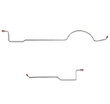 Complete Brake Line Kit for 1970-1971 Plymouth Barracuda stainless steel