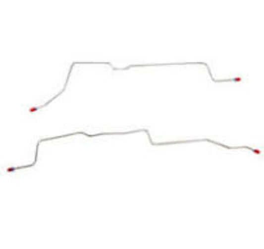 Mopar A Body Complete Brake Line Kit; Fine Lines-CBK0534SS